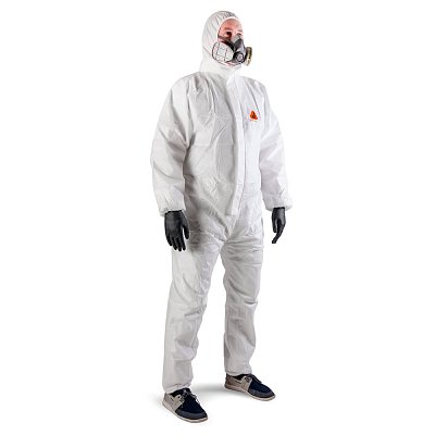 JPC35 XXXL Защитный комбинезон Jeta Safety из нетканого материала SMS, 100% полипропилен (коробка 50 шт.)